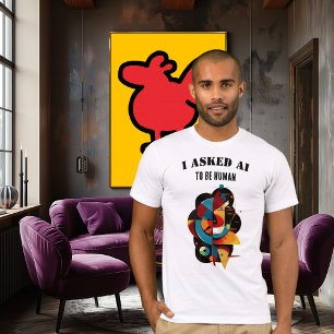 T-shirt Art Moderne Géométrique – La Créativité Humaine Re
