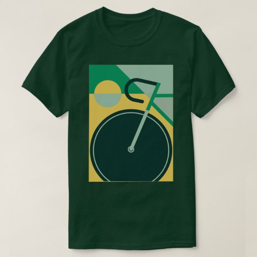 T-shirt Art moderne Vélo Graphique 1 (Design devant)