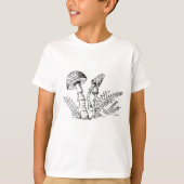T-shirt Art Mushroom pour Enfants Garçons (Devant)