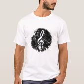 T-shirt Art musical, meilleur Sticker JAZZ (Devant)