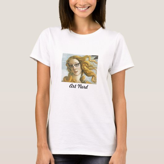 T-shirt art nerd (Devant)