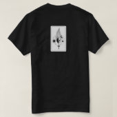 T-shirt Art noir et blanc (Design dos)