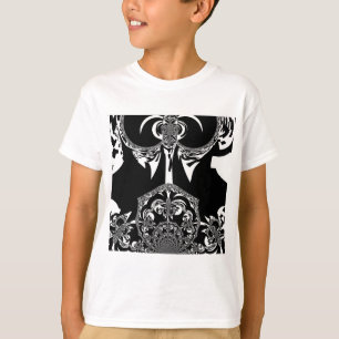 T-shirt Art noir et blanc africain