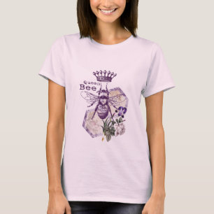 T-shirt Art nostalgique vintage de reine des abeilles