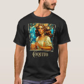 T-shirt Art Nouveau Coquito (Devant)