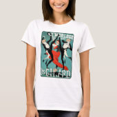 T-shirt Art Nouveau Dance Image de Jules Cheret (Devant)