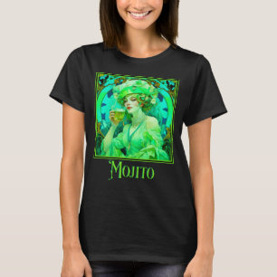 T-shirt Art Nouveau Mojito