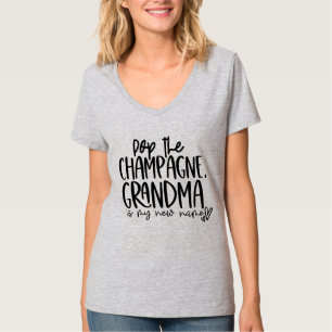 T-shirt Art nouveau mot de grand-mère