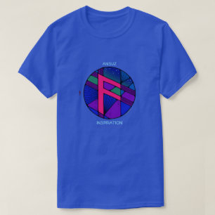 T-shirt Art Nouveau Rune Ansuz - Inspiration