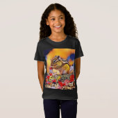 T-shirt Art numérique écureuil (Devant entier)