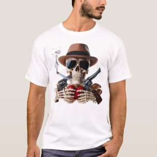T-shirt Art occidental amoureux brut