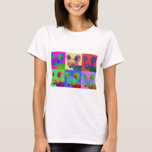 T-shirt Art op - crêté chinois - jaspe