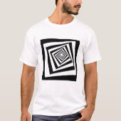 T-shirt art optique (Devant)