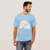 T-shirt Art Ours Polaire Plus Taille Chemises Ours (Devant entier)