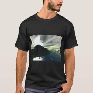 T-shirt Art Panoramique Eau Étonnante