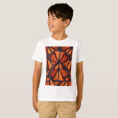 T-shirt art papillon monarque (Devant entier)