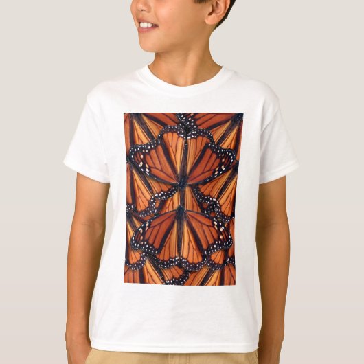 T-shirt art papillon monarque (Devant)