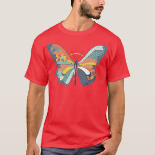 T-shirt Art papillon Motif japonais par Tobe Fonseca