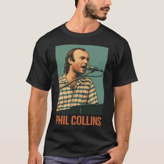 T-shirt Art - Phil Collins (Devant)
