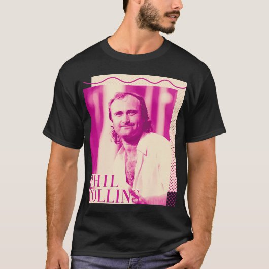 T-shirt Art - Phil Collins (Devant)