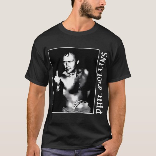 T-shirt Art - Phil Collins (Devant)