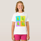 T-shirt Art Pop Budgie (Devant entier)