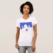 T-shirt Art Pop Cat (Devant entier)