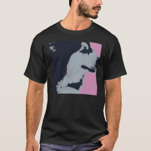 T-shirt Art Pop Chien Malamute