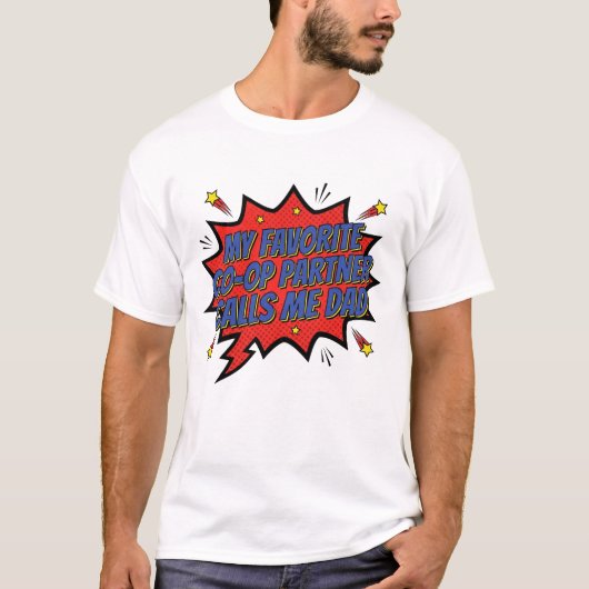 T-shirt Art Pop Comics Vibrants (Devant)