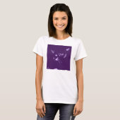 T-shirt Art Pop de chat bleu russe (Devant entier)