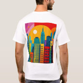 T-shirt Art Pop de New York (Dos)