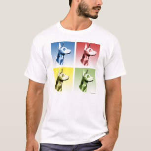 T-shirt Art pop Doberman