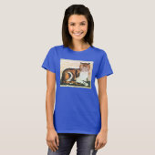 T-shirt Art populaire : Chat (Devant entier)