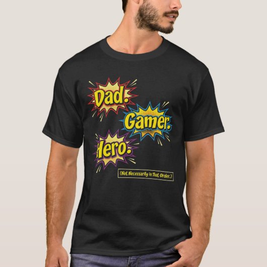 T-shirt Art Populaire de Bande Dessinée (Devant)