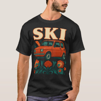 T-shirt Art populaire rétro Maluch polonais