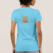 T-shirt Art portable Abstrait coloré (Dos)