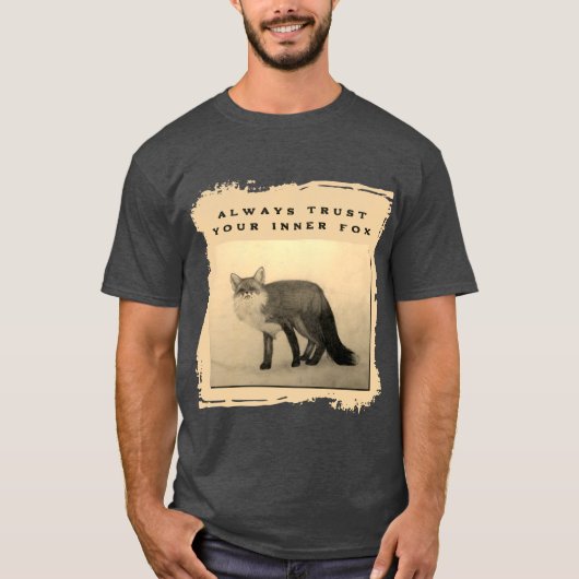 T-shirt Art Red Fox (Devant)