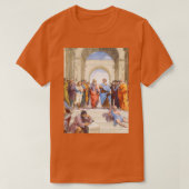 T-shirt Art Renaissance Raphaelx27s L'école d'Athènes 1 (Design devant)