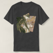 T-shirt Art rétro de la vieille école (Design devant)