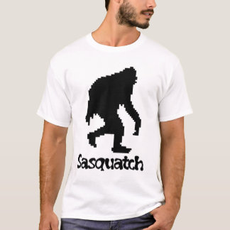 T-shirt Art Sasquatch de pixel