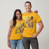 T-shirt Art Serval Africain (Unisexe)