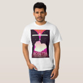 T-shirt Art spatial de Rosetta & Philae Lander. (Devant entier)