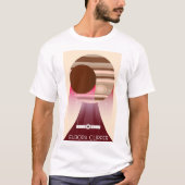 T-shirt Art spatial Europa Clipper (Devant)