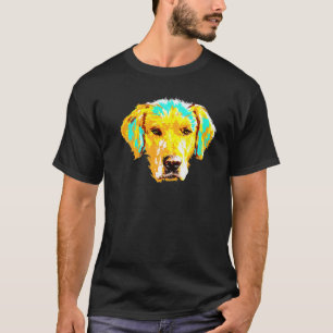 T-shirt Art Splash Labrador Design Pour Le Propritaire Du