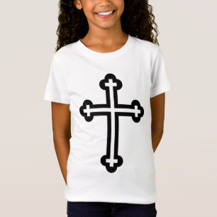T-Shirt Art symbolique chrétien moderne et minimaliste de