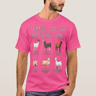T-shirt Art Thèmes Que Je Fais Dans Mon Temps De Rechange
