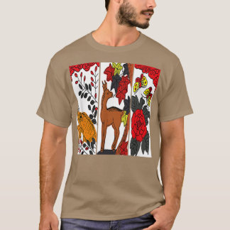 T-shirt Art traditionnel japonais, Hanafuda