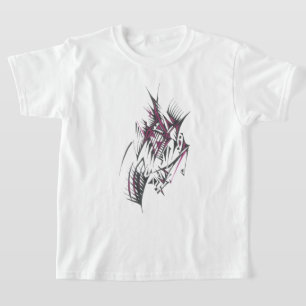 T-shirt Art tribal abstrait coloré de tatouage
