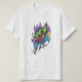 T-shirt Art tribal abstrait de tatouage aux couleurs vives