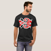 T-shirt art tribal de conceptions maories pour vous (Devant entier)
